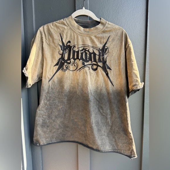 Unisex vintage-washed graphic t-shirt by DUC Studio size Medium - Picture 5 of 9